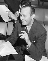 Jack Benny (doing a take in 1939) was active in the first “radio equity.”