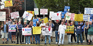 Locals Rally to Save Saturday Service's image