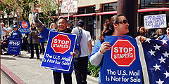 From New York to California, APWU Saying ‘No’ to Staples's image