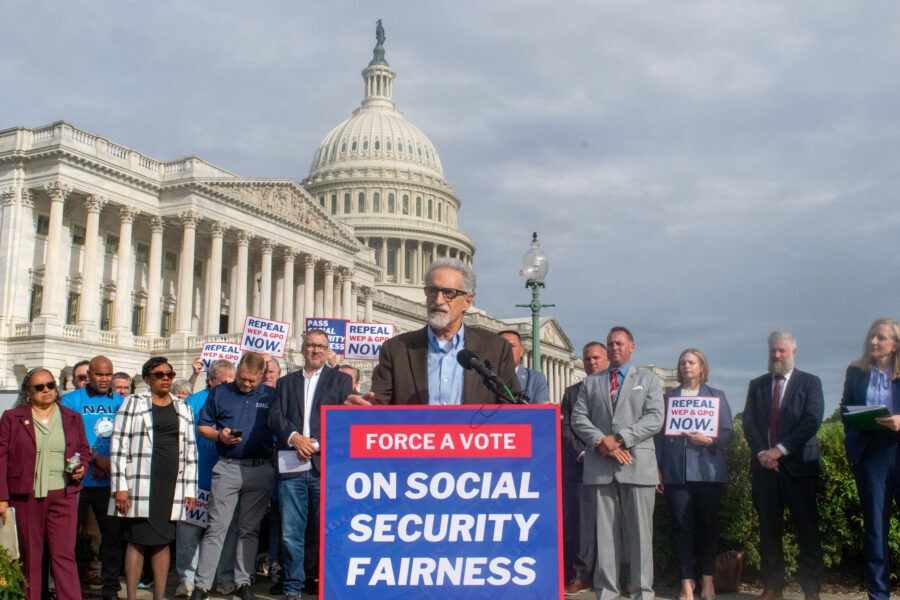 Unions Rally for Social Security Fairness on Capitol Hill's image