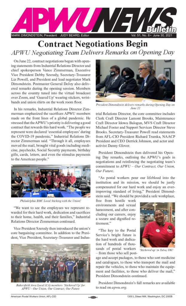 June 2021 Contract Opening Day Rally