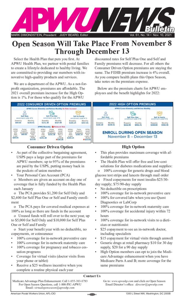 Nov. 2021 Open Season