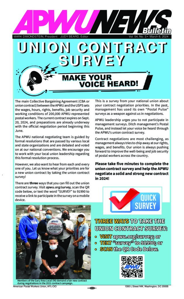 March 2024 Survey and Rank-and-File
