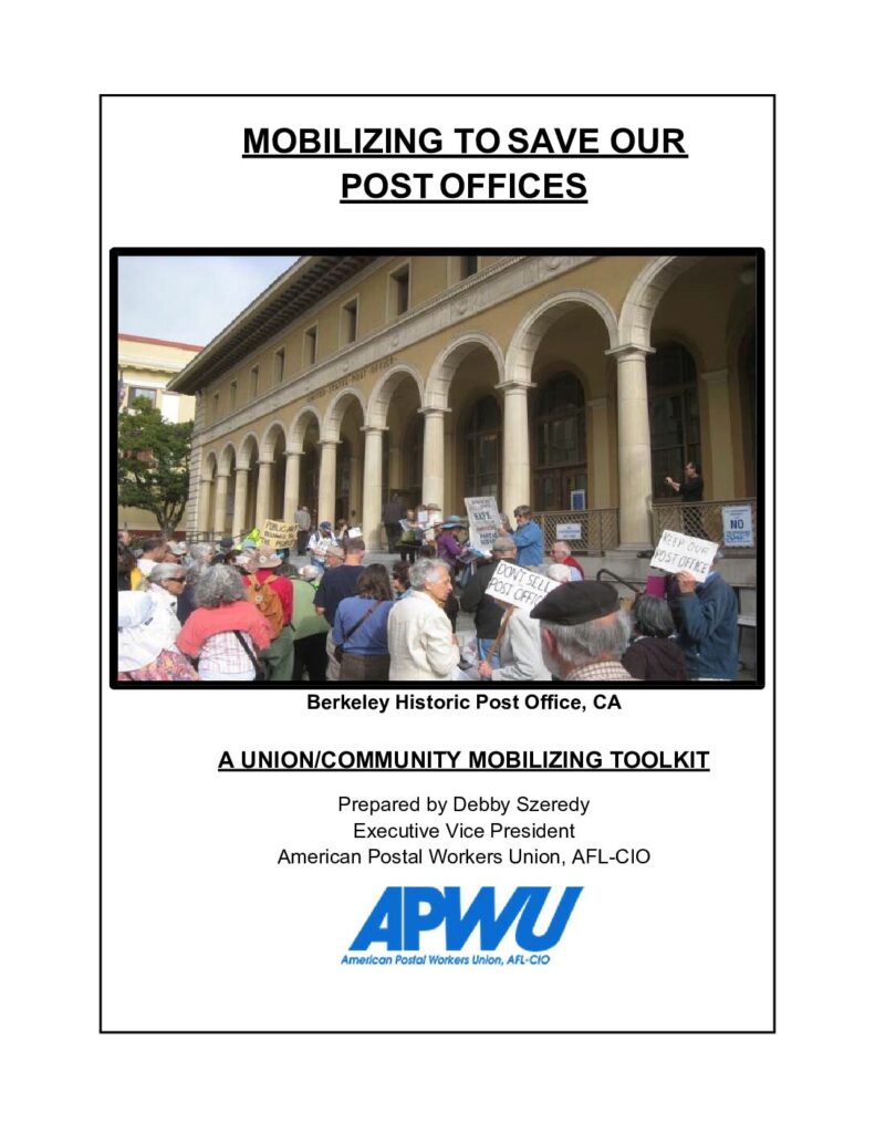 Mobilizing to Save Our Post Offices (2019)