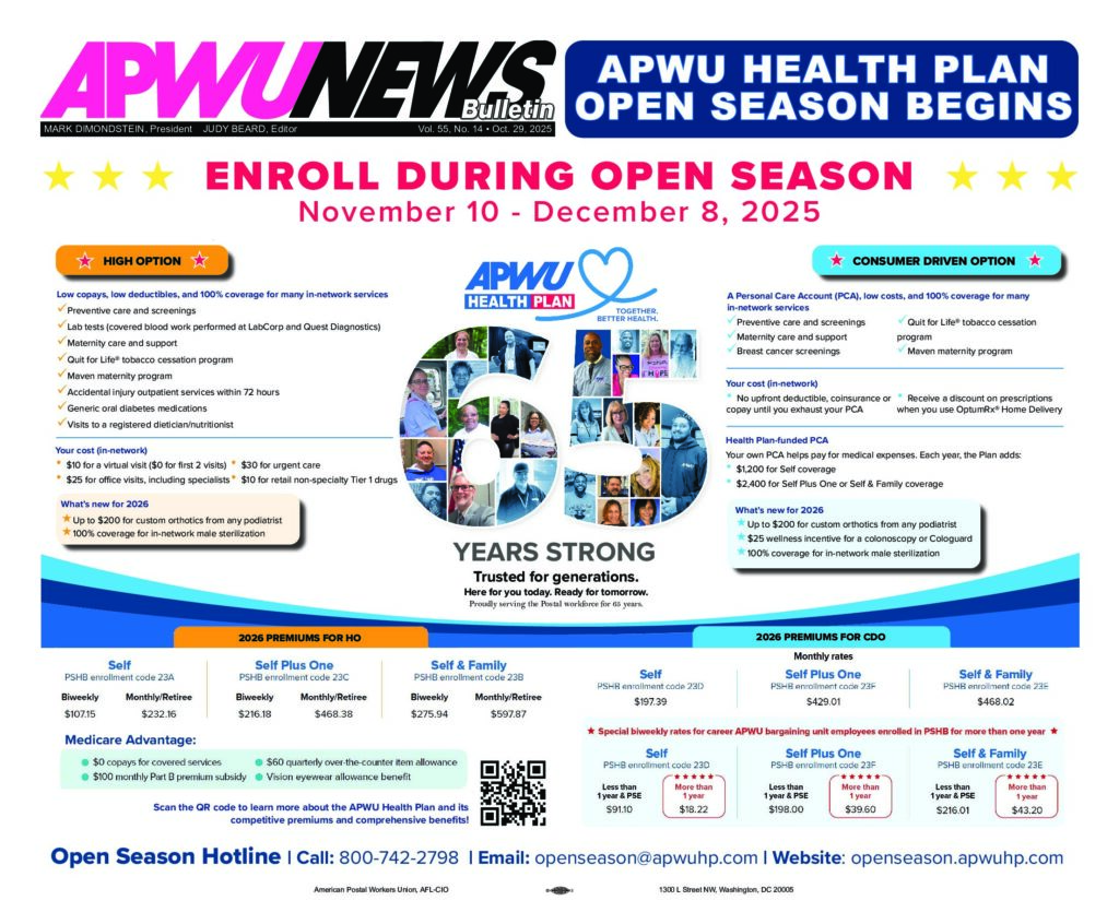 October 2025 Health Plan Open Season Begins