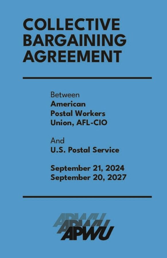 PDF of the 2024-2027 APWU-USPS Collective Bargaining Agreement Image of the 2024-2027 APWU-USPS Collective Bargaining Agreement Cover