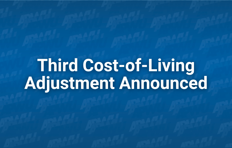 Third Cost-of-Living Adjustment Announced's image