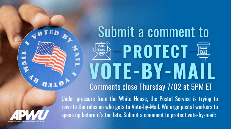 Stand Up for the Postal Service’s Role in Vote-by-Mail's image